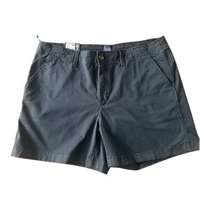 GAP Women's Classic Stretch Cotton Pockets 5" Inseam Mid Rise Shorts Size 16